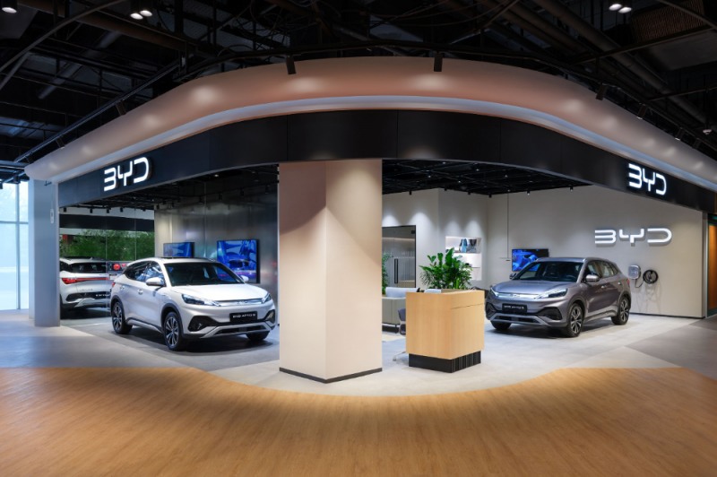 DT네트웍스, ‘시티몰 콘셉트’ BYD Auto 국내 첫 전시장 선보여