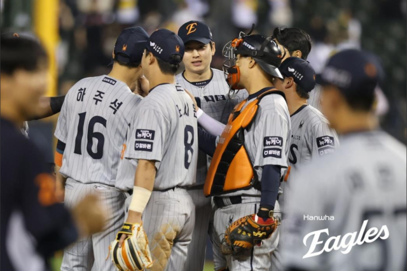 한화 이글스 선수단
