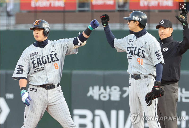 4번→6번 강등 노시환, 9회초 결승포로 타격감 회복 신호탄