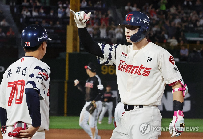 롯데 윤동희 / 사진=연합뉴스