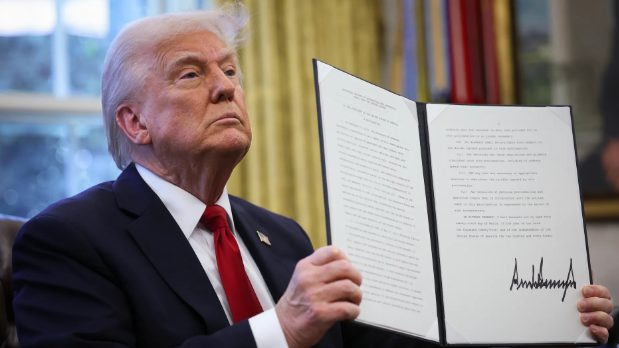 (상보) 트럼프 "관세 통보 서한 서명…12개국에 7일 발송" - CNBC