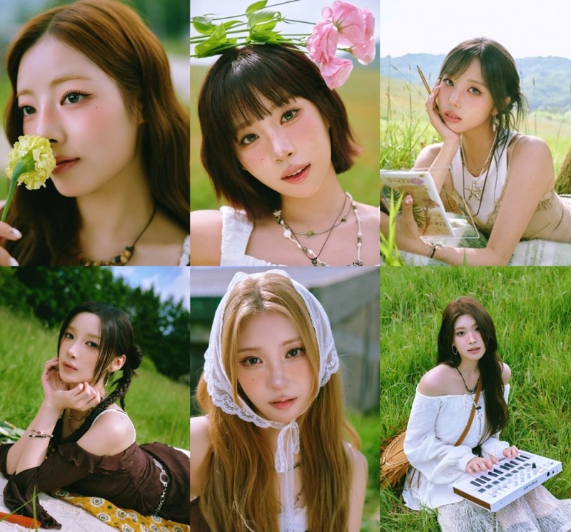 퍼플키스, 싱글 2집 'I Miss My…' 개인 콘셉트 포토 공개…6인 6색 스타일링