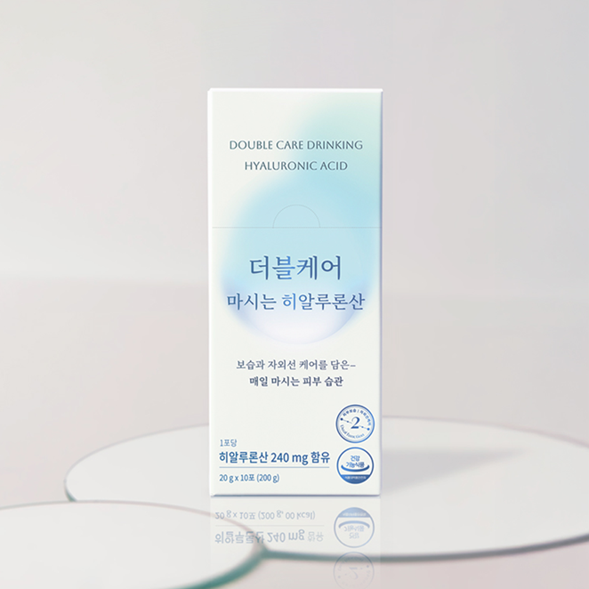아미노트리, 자외선 케어와 피부 보습 기능 갖춘 ‘더블케어 마시는 히알루론산’ 출시