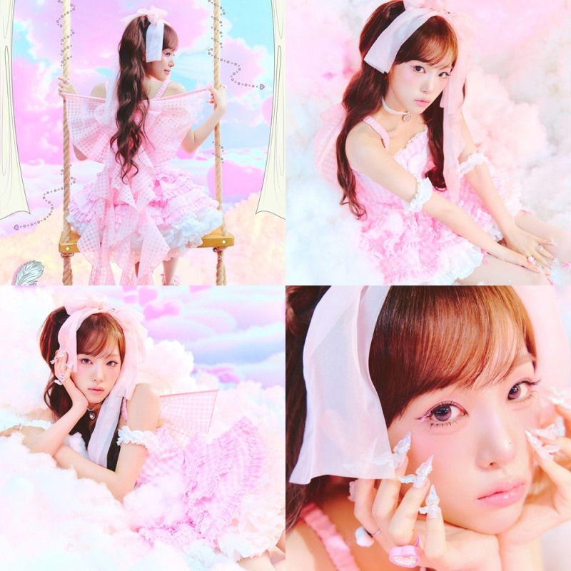 최예나, 미니 4집 'Blooming Wings' 첫 콘셉트 포토 공개…러블리 엔젤 변신