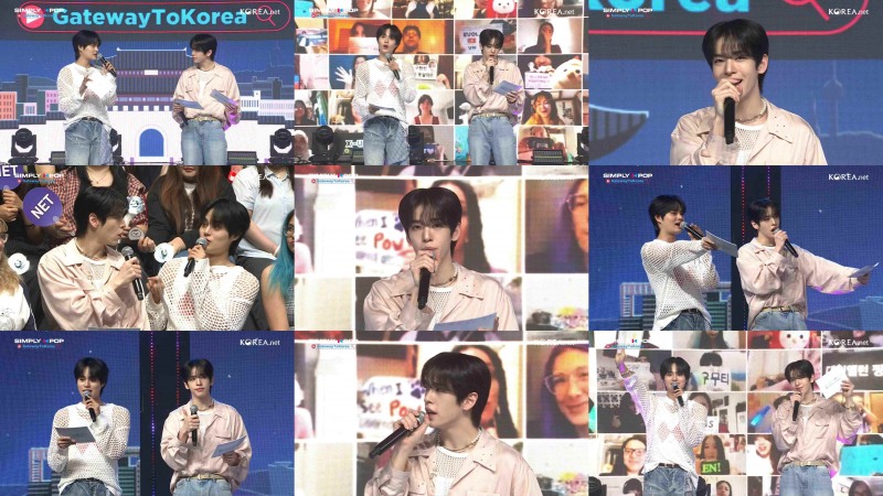 크래비티 앨런, '심플리 케이팝' 스페셜 MC 활약 눈길…활기 넘치는 입담+리액션