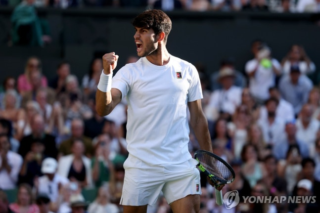 승리의 알카라스 / 사진=연합뉴스