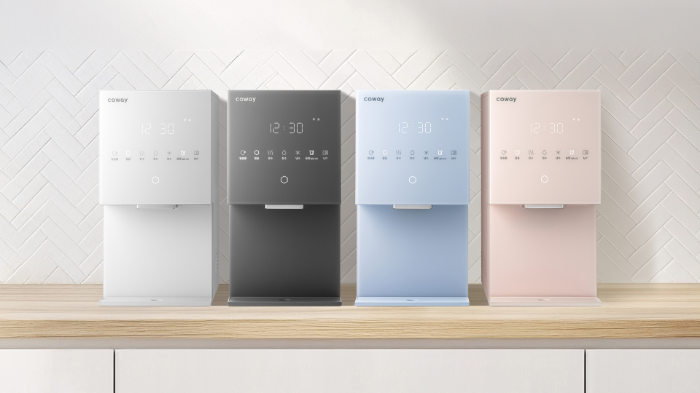 코웨이, 대용량 ‘아이콘 얼음정수기 스탠다드’ 출시