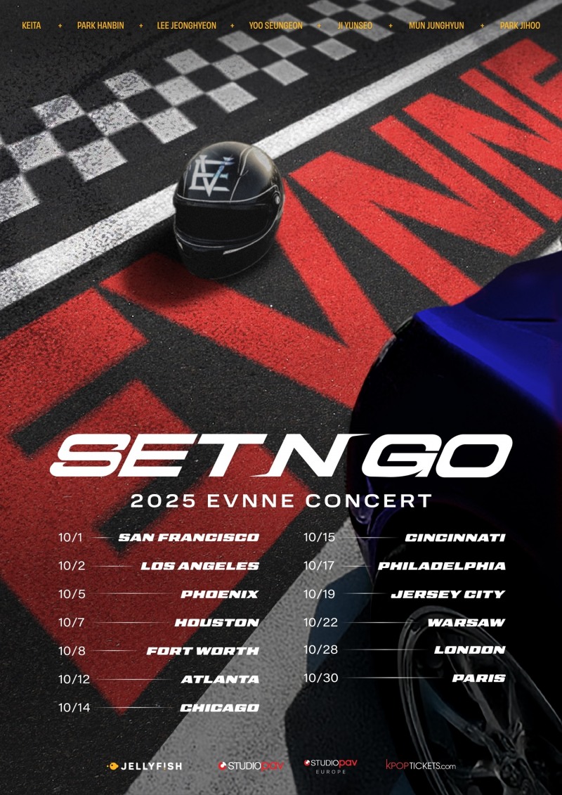 이븐(EVNNE), 컴백 이어 美 투어까지 확정…글로벌돌 인기 질주ing