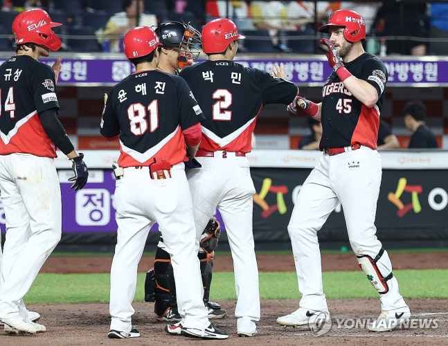 위즈덤 만루홈런 / 사진=연합뉴스