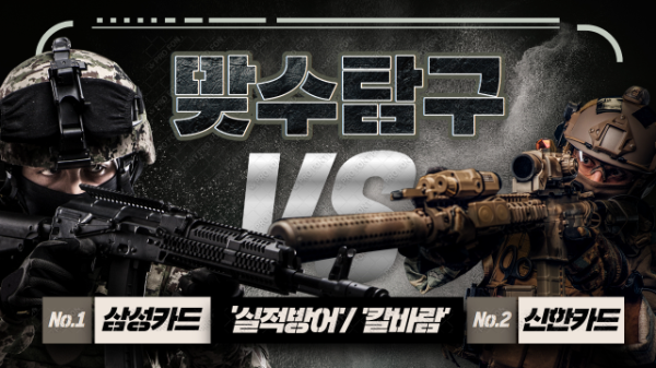 카드업계 부동의 1위였던 신한카드의 위상이 흔들리고 있다. 삼성카드가 14년만에 1위 자리에 올라선 것이다.