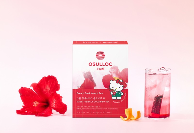 오설록이 글로벌 인기 캐릭터 헬로키티(Hello Kitty)와 손잡고 ‘헬로키티 컬래버 에디션’을 출시한다. (오설록 제공)