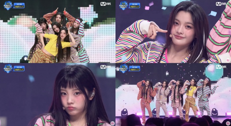 ‘엠카운트다운’ 아일릿, 무한 매력 발산 ‘jellyous’ 첫 무대…고난도 퍼포먼스 눈길
