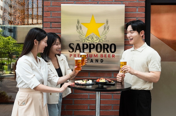 삿포로맥주, ‘삿포로 프리미엄 비어스탠드’ 12일 오픈