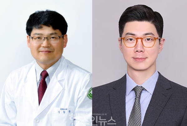 (왼쪽부터) 선종근·양홍열 화순전남대학교병원 정형외과 교수 (화순전남대학교병원 제공)