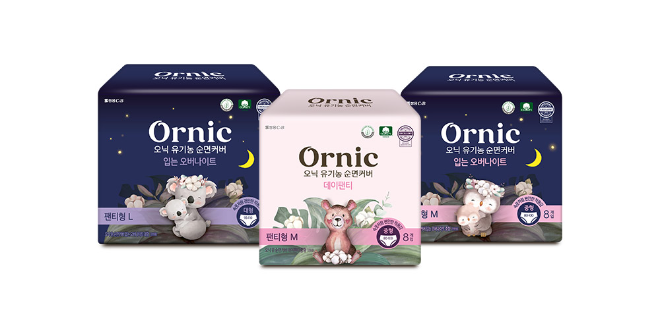 쌍용C&B ‘오닉’, 입는 생리대 판매 호조… 팬티형 라인 강화로 생리대 시장 공략