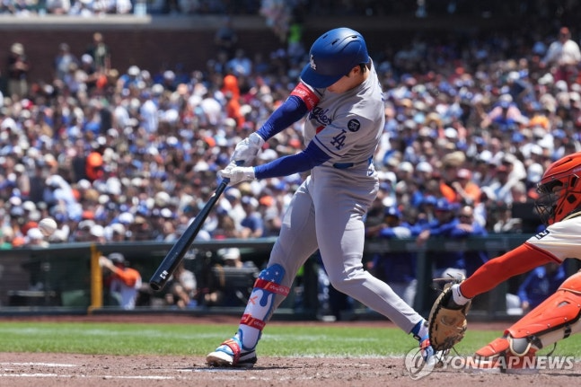 6회 터진 다저스 김혜성의 쐐기 적시타 / 사진=연합뉴스