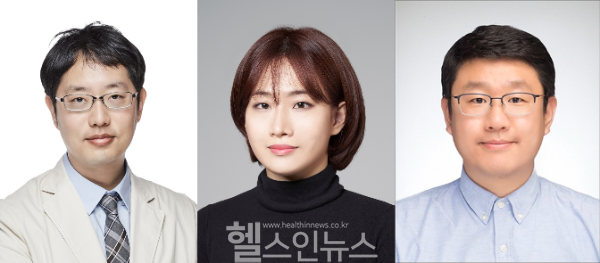 (좌측에서부터) 윤재승 가톨릭대학교 성빈센트병원 내분비내과 교수, 김미숙 가톨릭대학교 서울성모병원 임상강사, 한경도 숭실대학교 교수 (성빈센트병원 제공)
