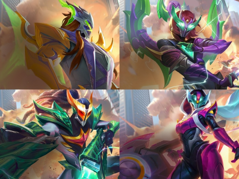 새로운 스킨은 특수 촬영물 등장인물처럼 디자인됐다.(제공=라이엇게임즈).