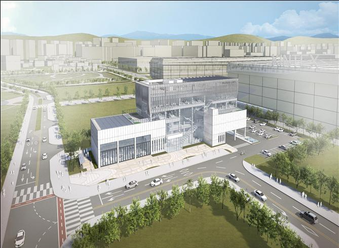 IP융복합 콘텐츠 클러스터 조감도