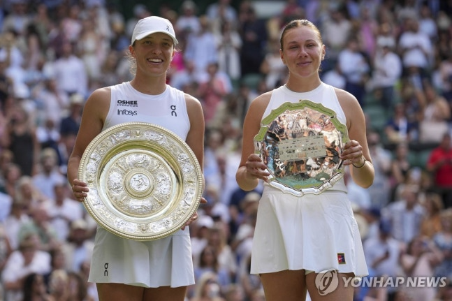 시비옹테크(왼쪽)와 아니시모바 / 사진=연합뉴스