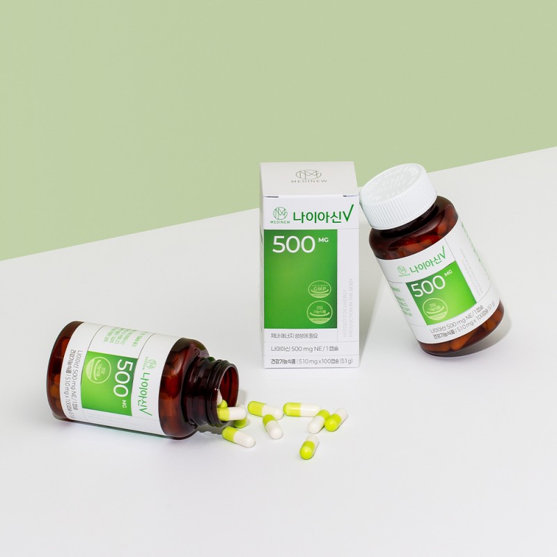 메디어스, ‘메디뉴’ 상표 등록...비건 니코틴아마이드 기반 ‘메디뉴 나이아신V’ 출시
