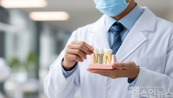 임플란트 치료는 환자 상태에 따라 맞춤형 단계와 기간으로 진행된다. (클립아트코리아)