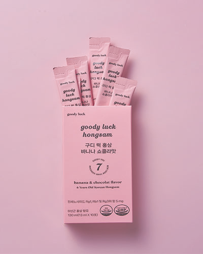 라이온컴퍼니, 홍삼의 파격 변신 '구디 럭' 출시..."건강을 즐거움으로 바꾸다"