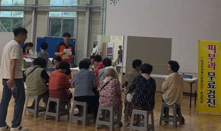 ‘찾아가는 노인 결핵·한센병 검진’실시 (서천군 제공)