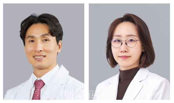 (From left) Professors Jin-kyu Park and Jin-sun Park of Hanyang University Hospital’s Arrhythmia Clinic. (Photo courtesy of Hanyang University Hospital)