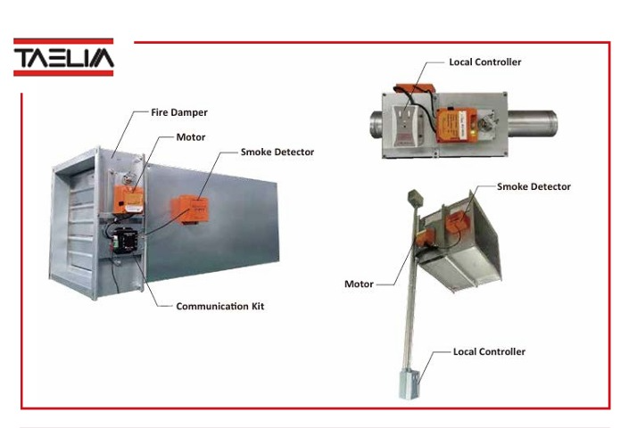 ㈜태림공조, ‘대한민국 기계설비전시회’에서 지능형 연기감지 방화댐퍼·내화채움시스템 선보여