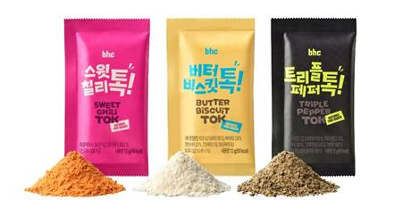 bhc 신메뉴 ‘콰삭톡’ 시즈닝팩 ‘톡톡팩’ 이미지