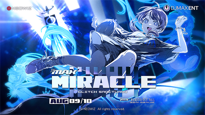 '디제이맥스 미라클 2025' 오프라인 공연 관련 이미지. 자료 제공 : 네오위즈