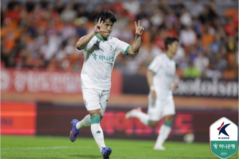 "2-0 리드 날린 아쉬움" 대전, 강원과 2-2 무승부...추가시간 연속실점