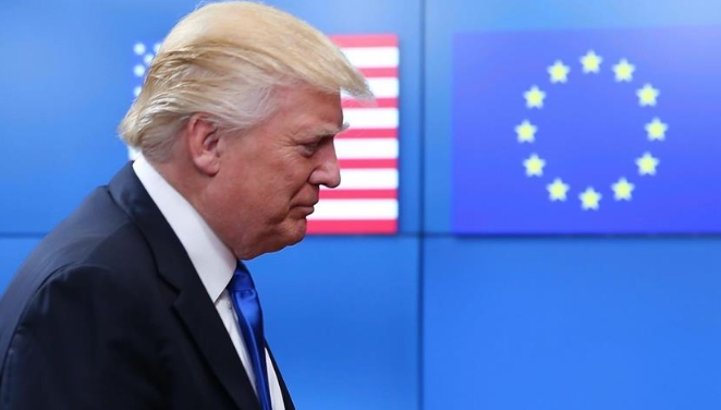 (상보) 美트럼프, EU에 최소 15~20% 관세 요구