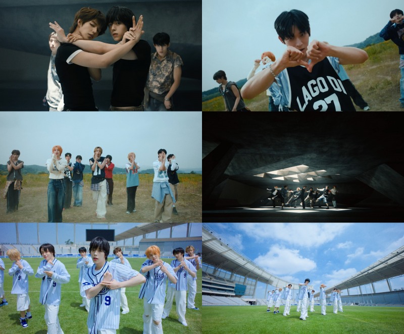 아홉(AHOF), '그곳에서 다시 만나기로 해' 퍼포먼스 비디오 공개…‘9인 9색 춤선→완벽 호흡’