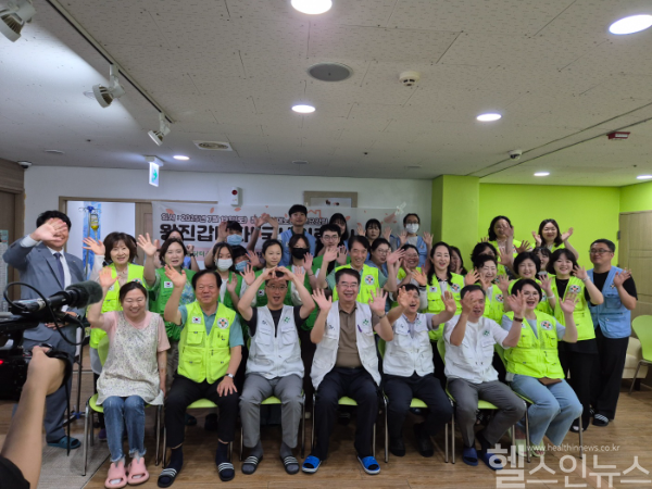 “폭우 속 따뜻한 왕진”... 그린닥터스, 요양원 찾아 의료봉사 (온병원 제공)