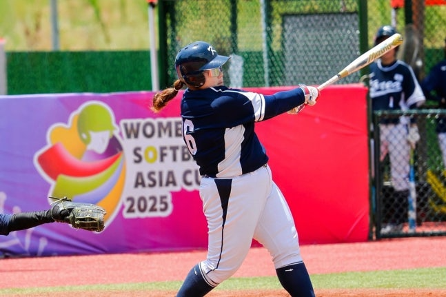 한국 여자 소프트볼 대표 정송희 / 사진=대한야구소프트볼협회 제공. 연합뉴스
