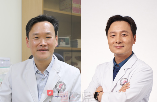 (왼쪽부터) 이경주·박세우 한림대학교동탄성심병원 소화기내과 교수 (한림대학교동탄성심병원 제공)