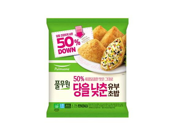 풀무원식품 ‘50% 당을 낮춘 새콤달콤 유부초밥’