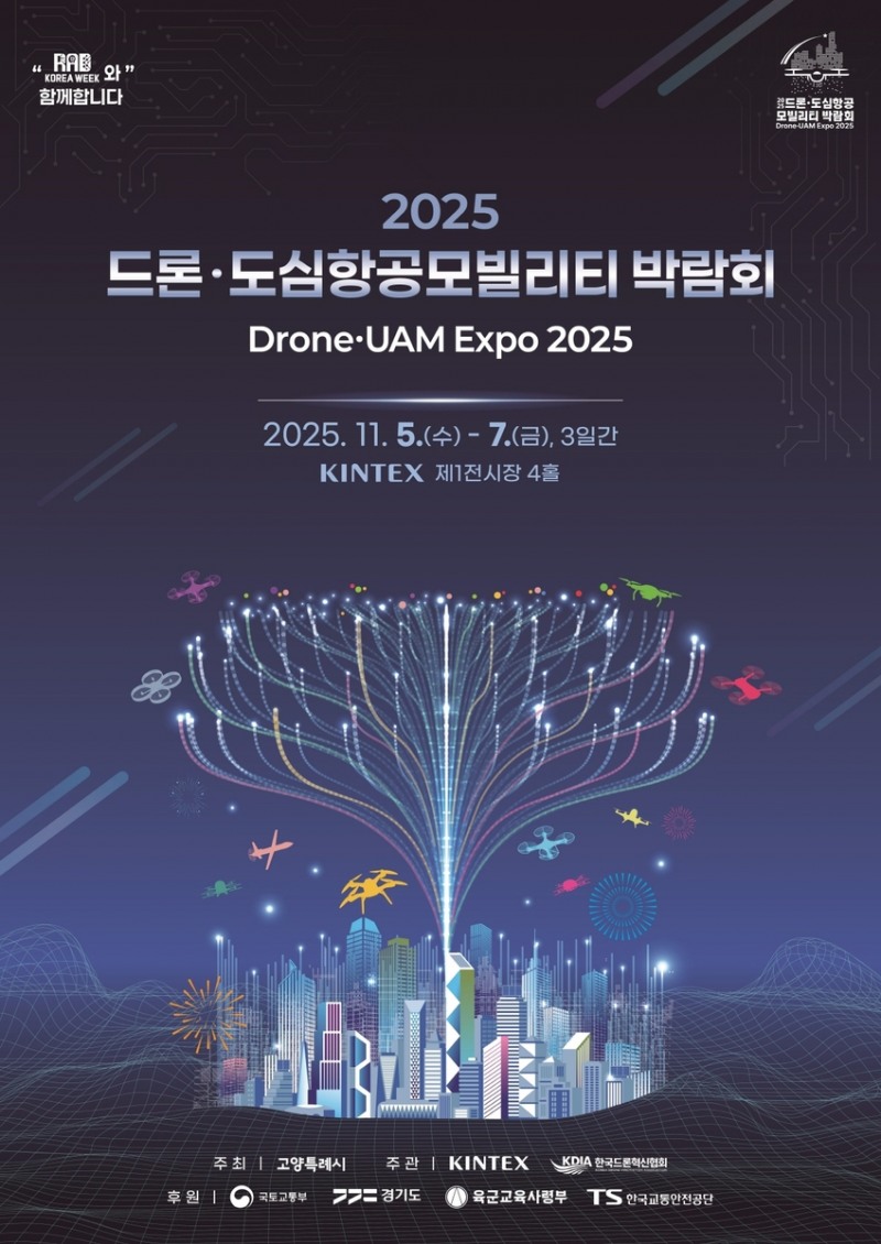 고양시, '2025 드론 & 도심항공모빌리티 박람회' 추진 박차