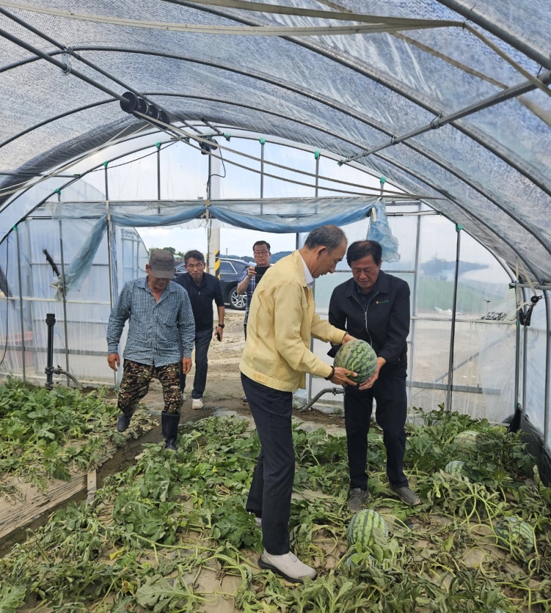 NH농협생명 박병희 대표, 집중호우 피해 현장 긴급 점검