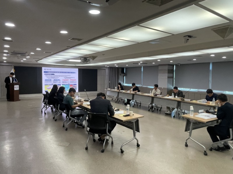 아산시 21일 개최된 착수보고회 현장사진