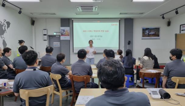 사업장 대상 ‘우리동네 건강파트너’ 교육 현장 (시흥시 제공)