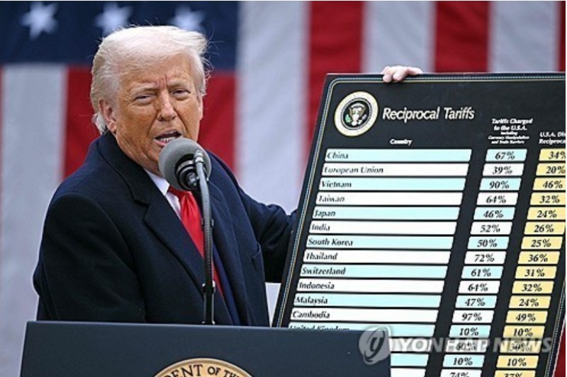 트럼프 대통령은 22일(현지시간) 미국의 일본에 대한 상호관세는 15%라고 밝히고 일본이 자동차와 쌀 등 일부 농산물시장을 개방키로 했다고 밝혔다. 사진=로이터통신, 연합뉴스