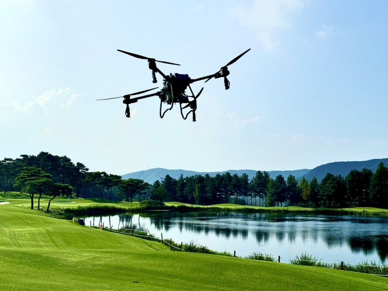 금호리조트 ‘아시아나CC’, AI 드론 도입...지속가능한 친환경 골프장으로 도약