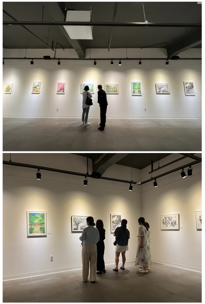 시니어 미술 교육 브랜드 ‘나도아트’ 전시 '지금 그리고 그리고', BNK부산은행갤러리서 개최