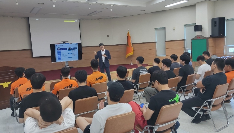 대전소방, 승강기 갇힘사고 인명구조 특별훈련(승강기 구조 이론교육)