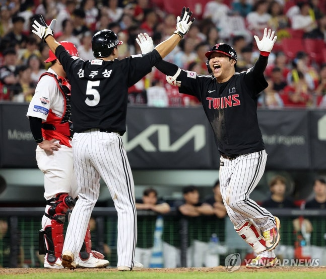 LG 문보경 홈런 / 사진=연합뉴스