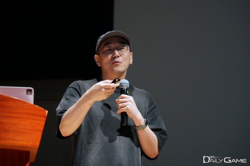 넥슨게임즈 '블루 아카이브' 김용하 총괄 PD.