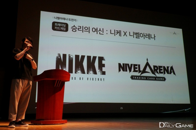 서브컬처 게임 '니케' IP로 TCG를 만드는 건 쉽지 않은 도전이었다고 한다.